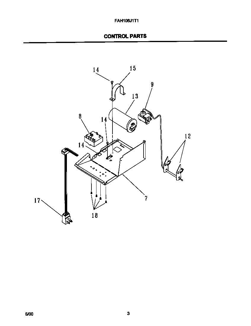 Control parts
