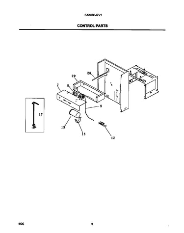 Control parts
