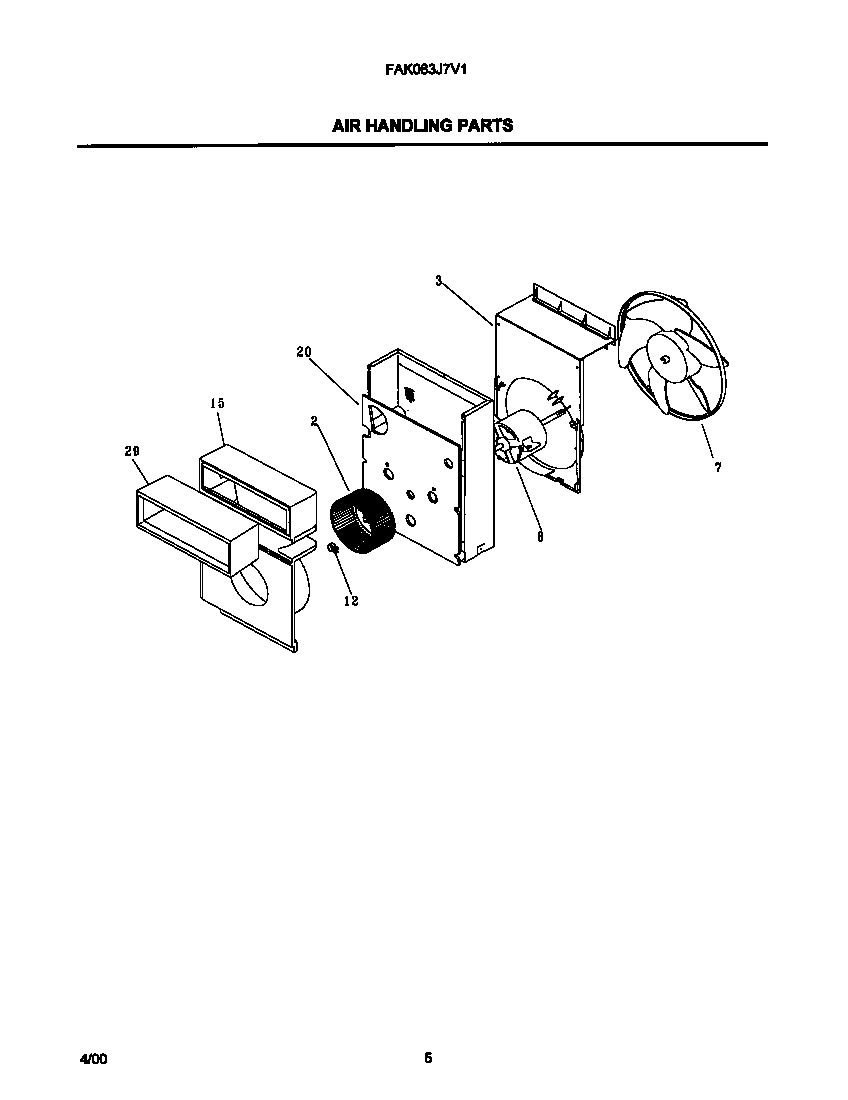 Air handling parts