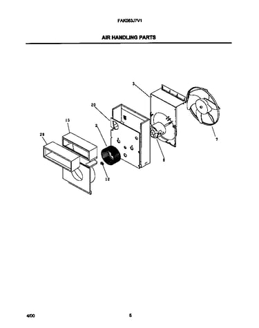 Air handling parts