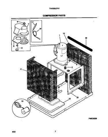 Compressor parts