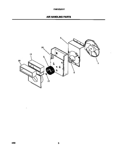 Air handling parts