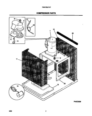 Compressor parts