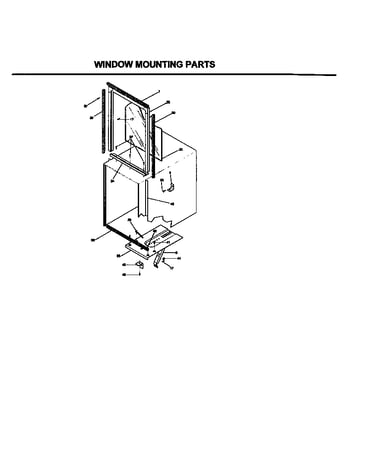 Window mounting parts