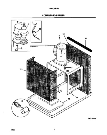 Compressor parts