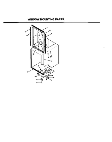 Window mounting parts