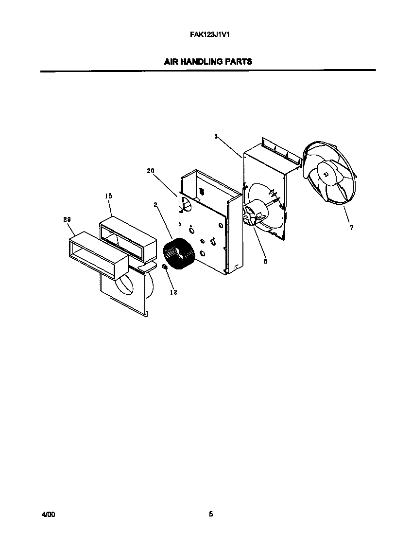 Air handling parts