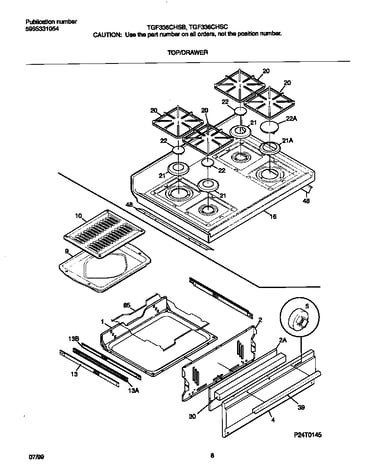 Top/drawer