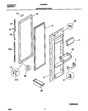 Refr door