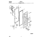 Universal/Multiflex (Frigidaire) MRS20HRAWD refrigerator door diagram