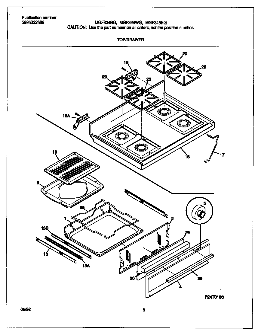 Top/drawer