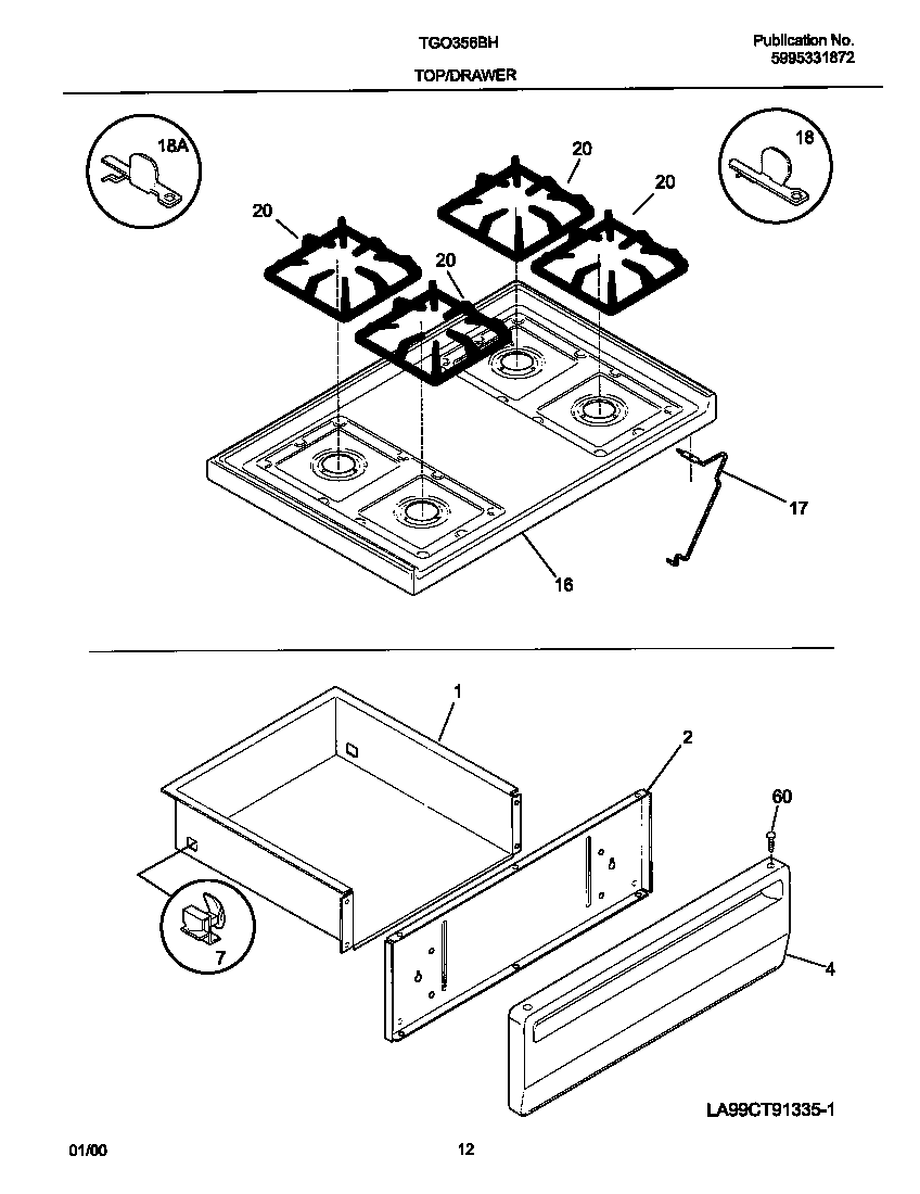 Top/drawer