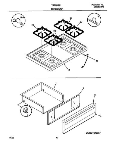Top/drawer