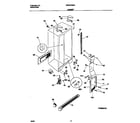 Universal/Multiflex (Frigidaire) MRS22WNGW7 cabinet diagram