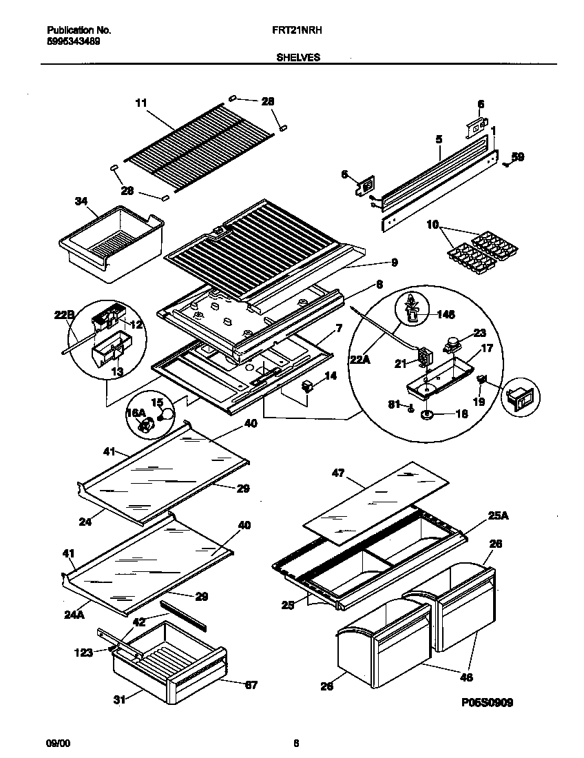 SHELVES