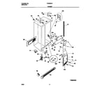 Frigidaire FRS26ZGHB4 cabinet diagram