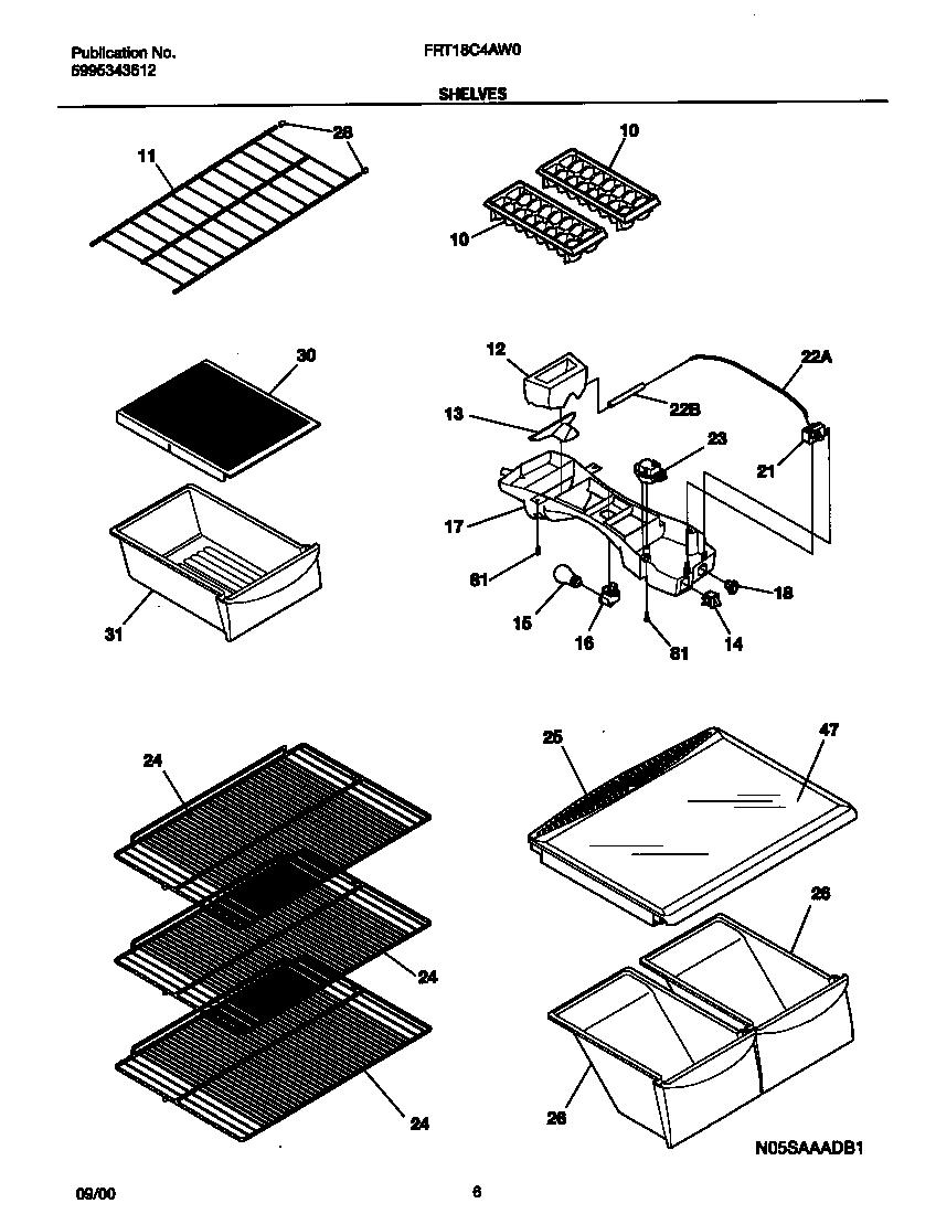 SHELVES