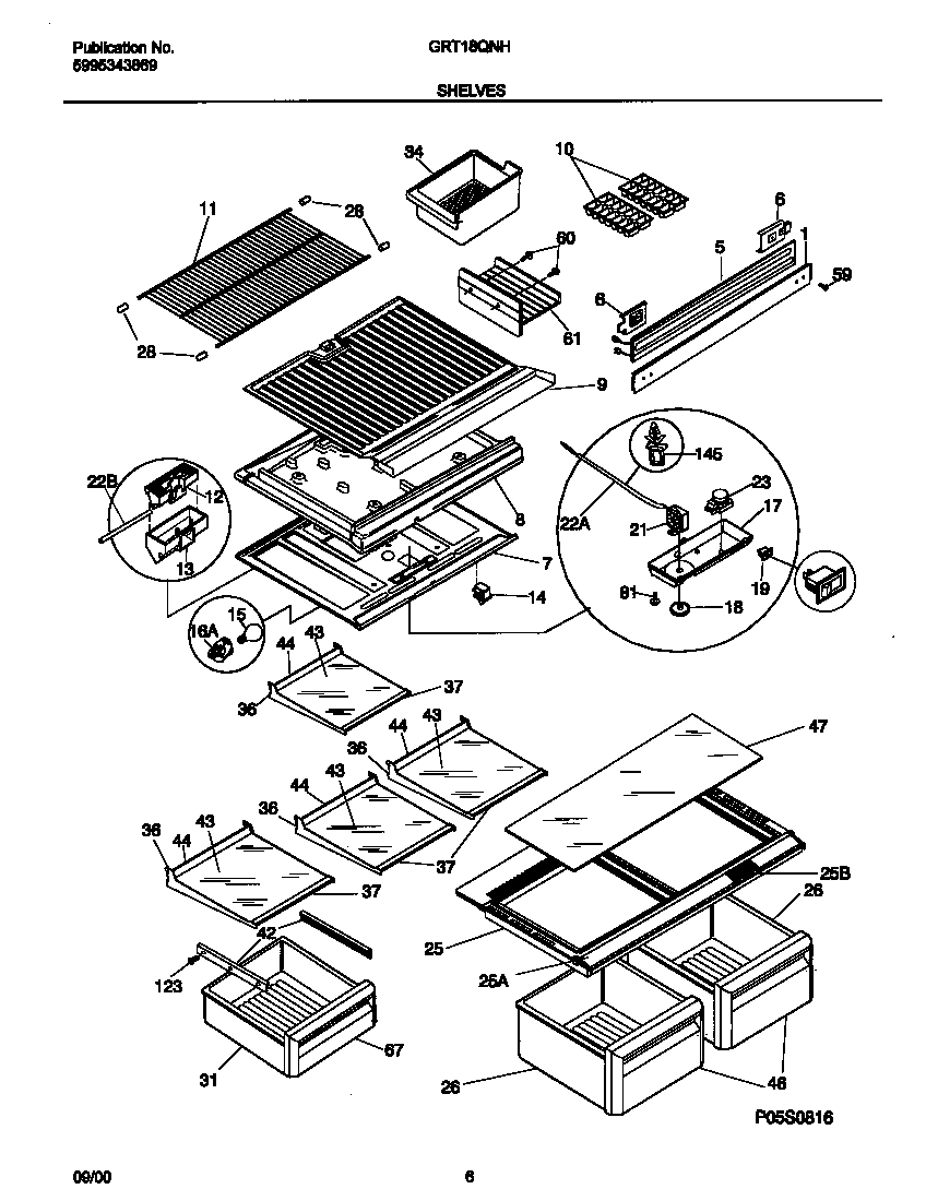 SHELVES