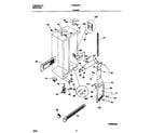 Frigidaire FRS22ZGHB5 cabinet diagram