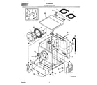 Frigidaire FWT648GHS0 wshr cab,door diagram