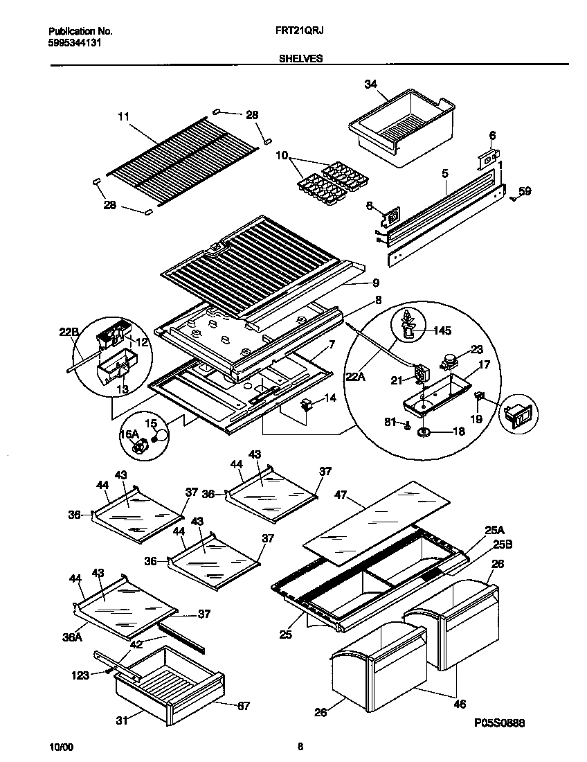 SHELVES