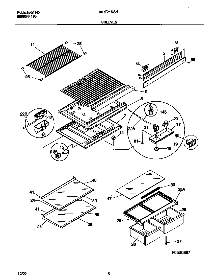 SHELVES