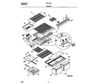 Frigidaire FRT21LRGD9 shelves diagram