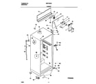 Universal/Multiflex (Frigidaire) MRT18CSHD1 cabinet diagram
