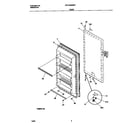 Gibson GFU12M2GW1 door diagram