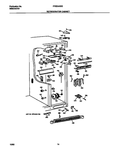 Refrigerator cabinet