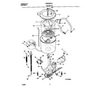 Frigidaire FWSB34RGS1 wshr mtr,hose diagram