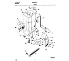 Universal/Multiflex (Frigidaire) MRS26LGJC1 cabinet diagram