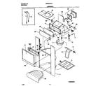 Universal/Multiflex (Frigidaire) MRS26LGJC1 dispenser diagram