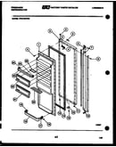 Refrigerator door parts