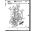 Frigidaire FPZ19VFW0 cabinet parts diagram