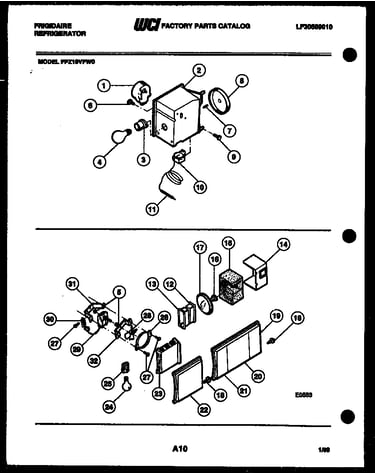 Refrigerator control assembly, damper control assembly and f