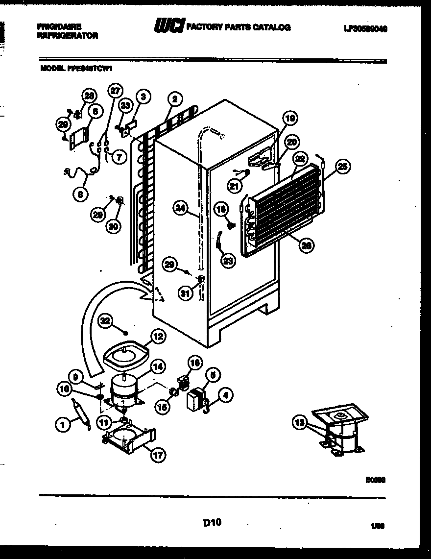 SYSTEM AND AUTOMATIC DEFROST PARTS