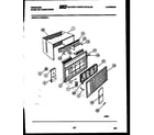 Frigidaire AR09ME5L1 cabinet parts diagram