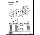 Frigidaire AR09ME5L1 electrical parts diagram
