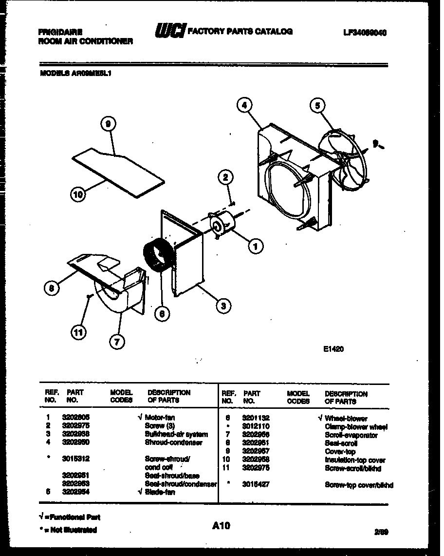 Air handling parts