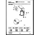 Frigidaire AR09ME5L1 compressor parts diagram