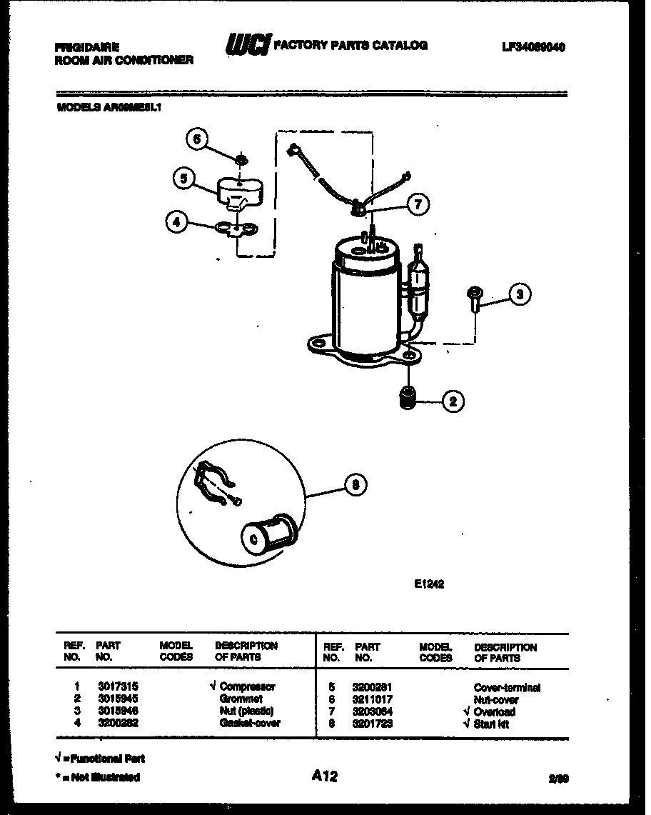 Compressor parts