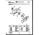 Frigidaire A06LH5L1 air handling parts diagram