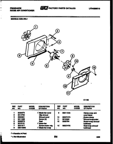 Air handling parts