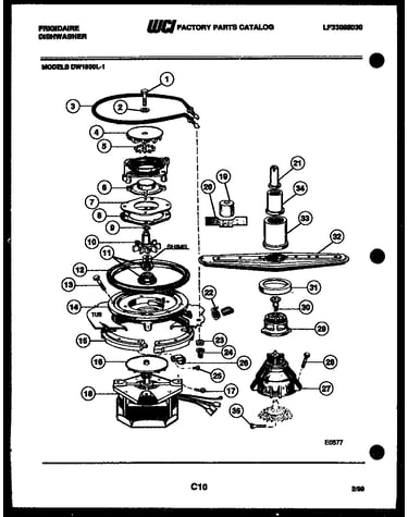 Motor pump parts