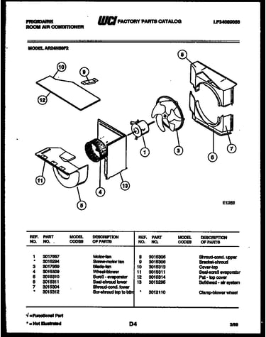 Air handling parts