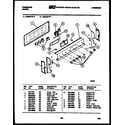 Frigidaire RS33BFL1 control panel diagram