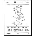 Frigidaire RS33BFL1 broiler parts diagram