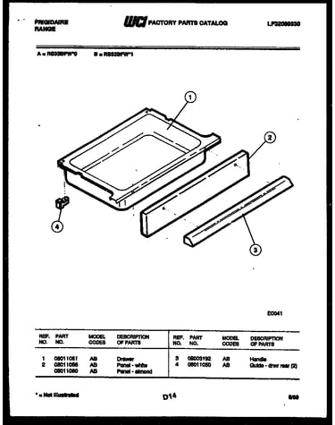 Drawer parts