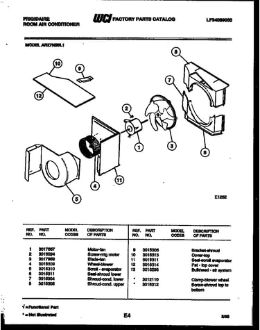 Air handling parts